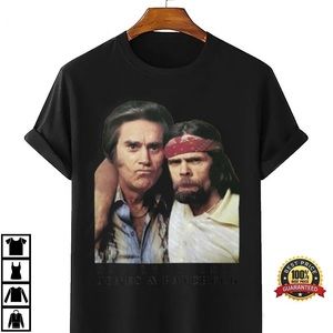 George Jones At Johnny Paycheck Double Troble T-Shirt